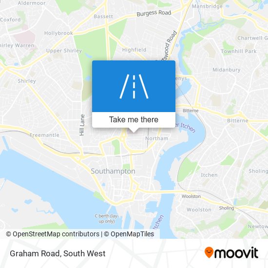 Graham Road map