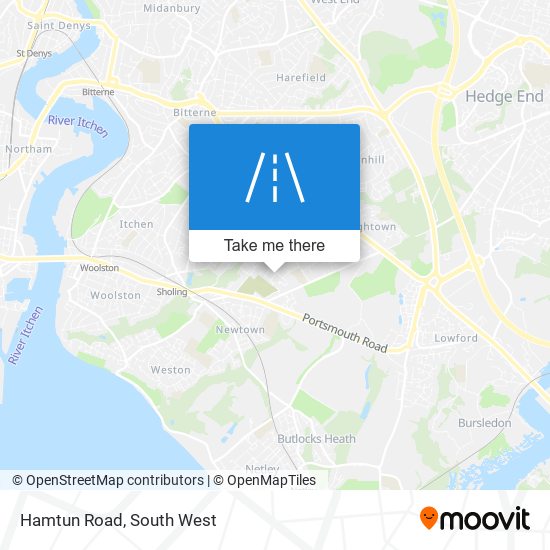Hamtun Road map
