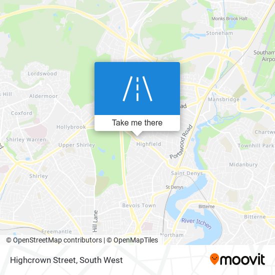 Highcrown Street map