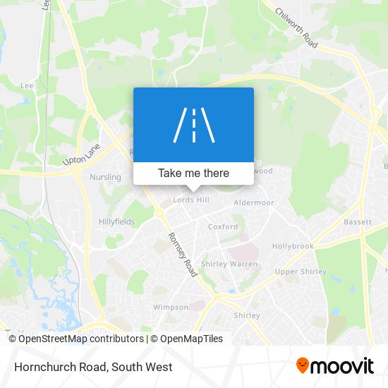 Hornchurch Road map