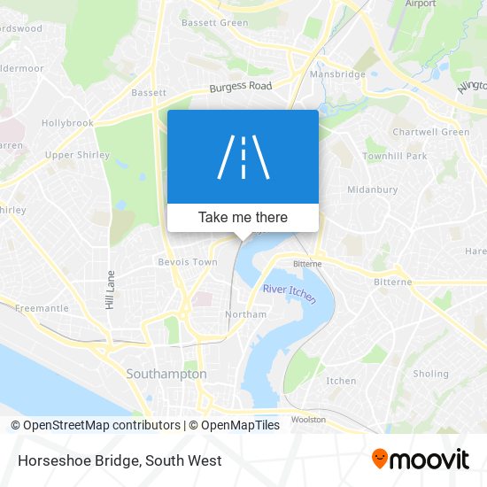 Horseshoe Bridge map
