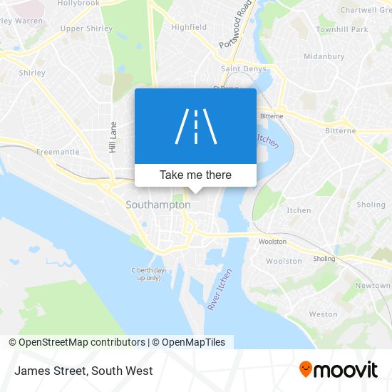 James Street map