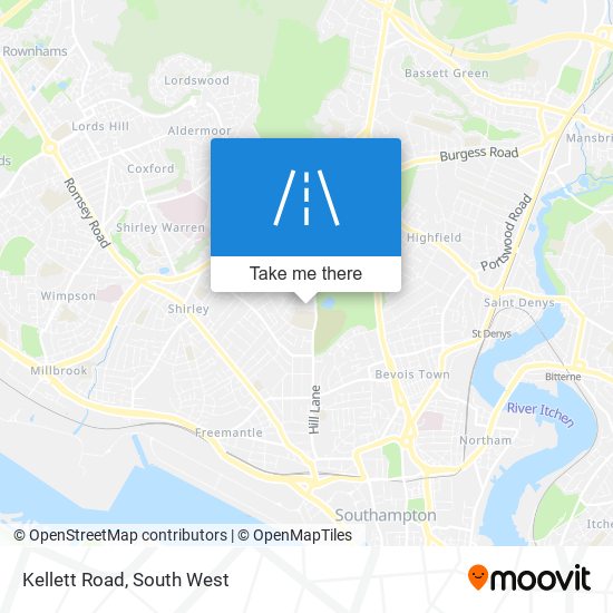 Kellett Road map