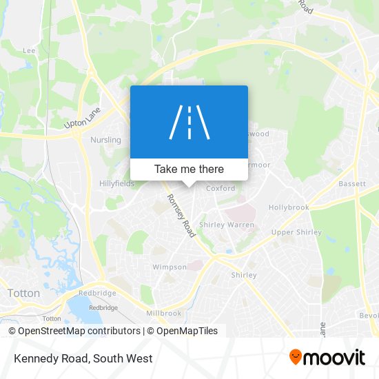 Kennedy Road map