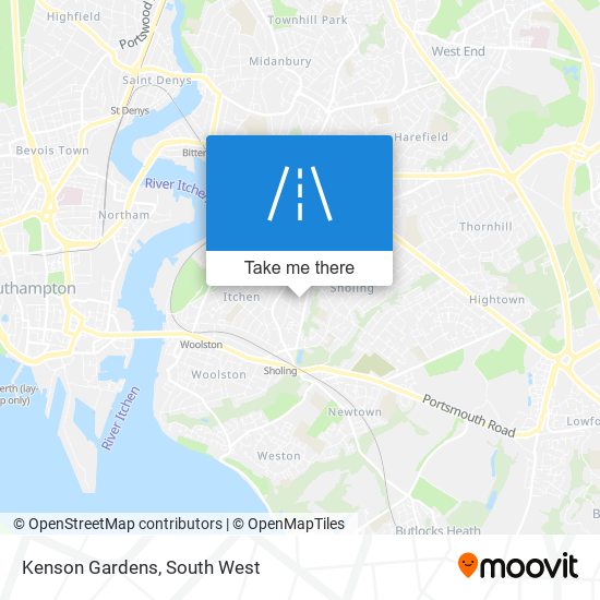 Kenson Gardens map