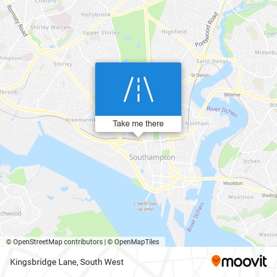 Kingsbridge Lane map