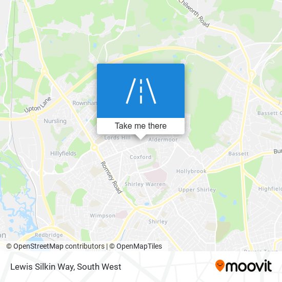 Lewis Silkin Way map
