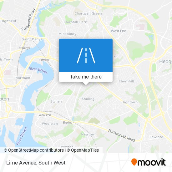 Lime Avenue map