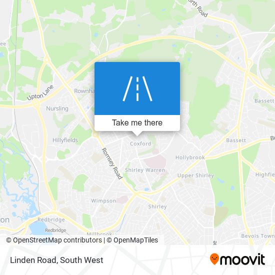 Linden Road map