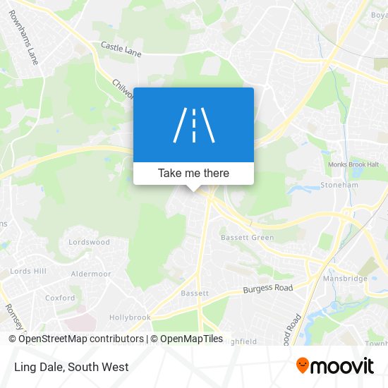 Ling Dale map
