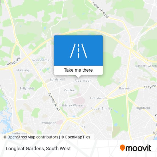 Longleat Gardens map