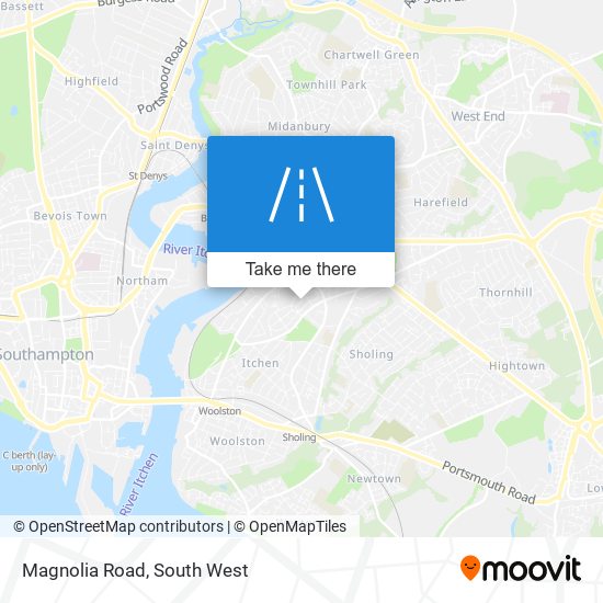 Magnolia Road map