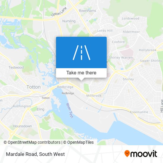 Mardale Road map