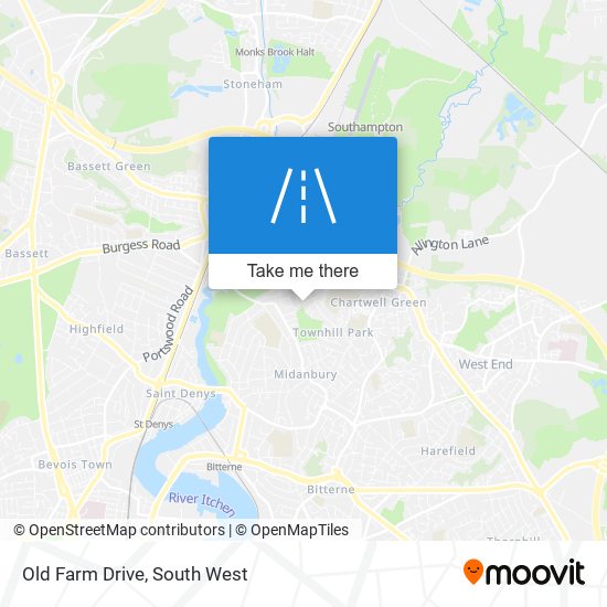 Old Farm Drive map