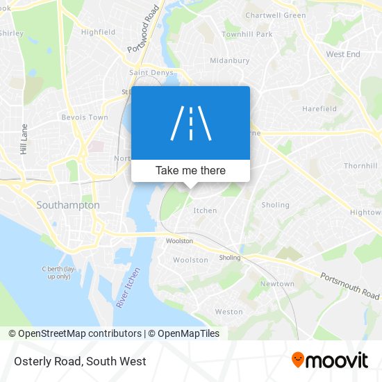 Osterly Road map