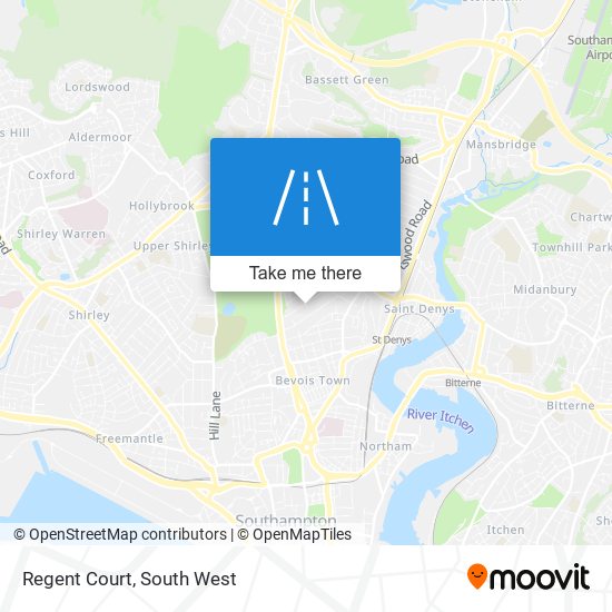 Regent Court map
