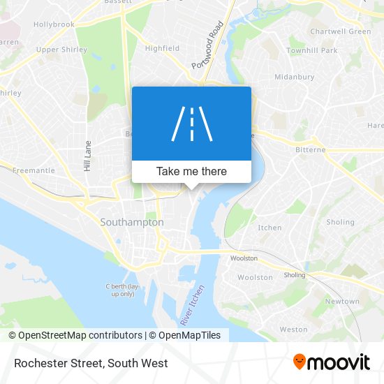 Rochester Street map