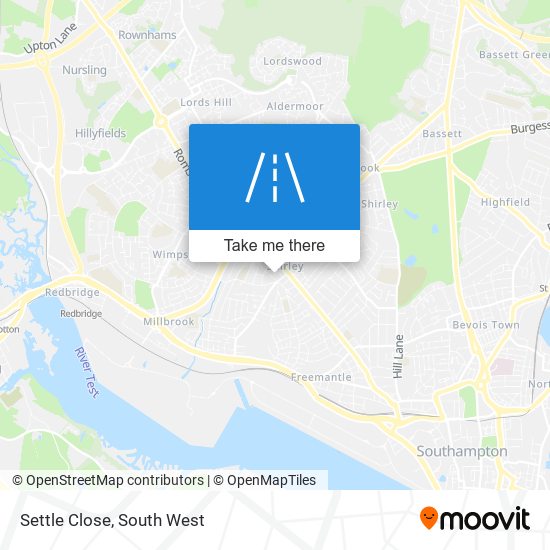 Settle Close map