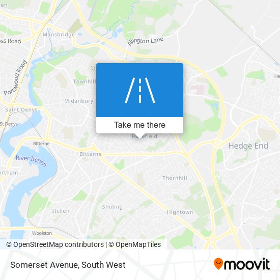 Somerset Avenue map