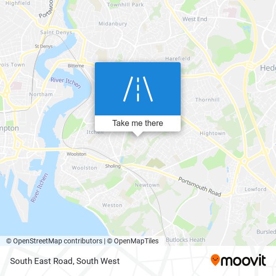 South East Road map