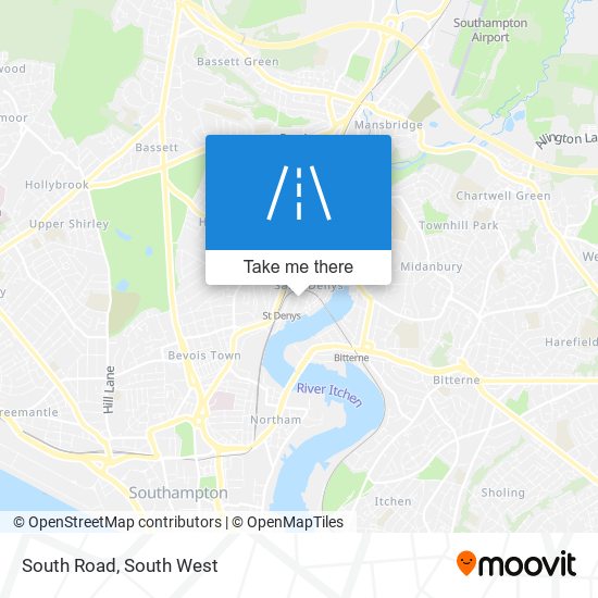 South Road map
