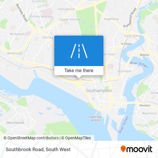 Southbrook Road map