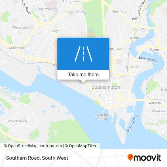 Southern Road map