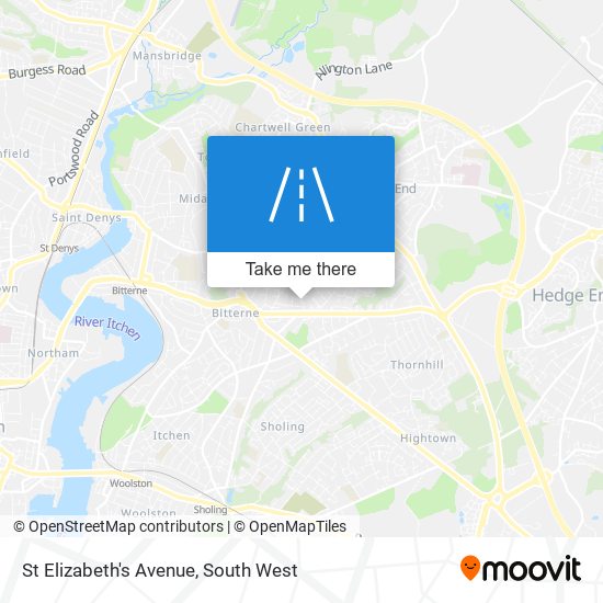 St Elizabeth's Avenue map
