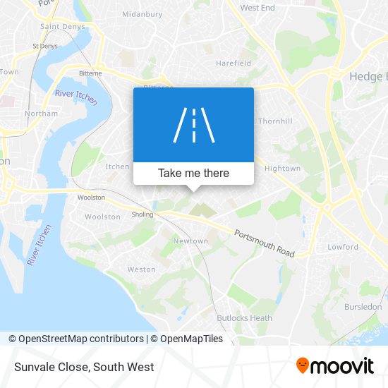 Sunvale Close map