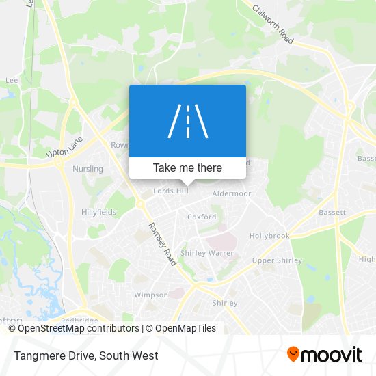 Tangmere Drive map