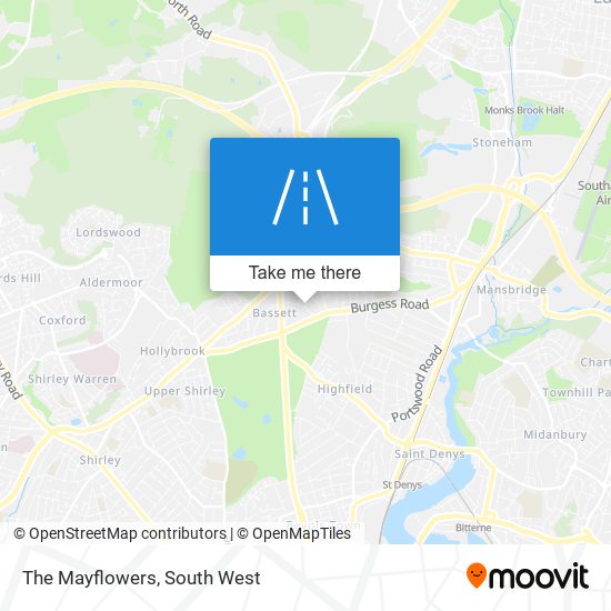 The Mayflowers map