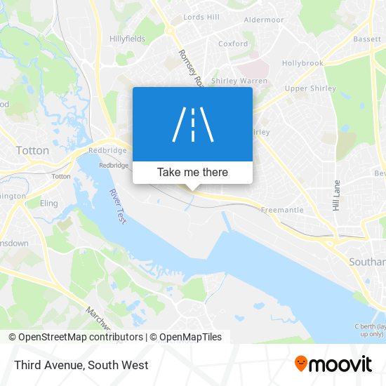 Third Avenue map