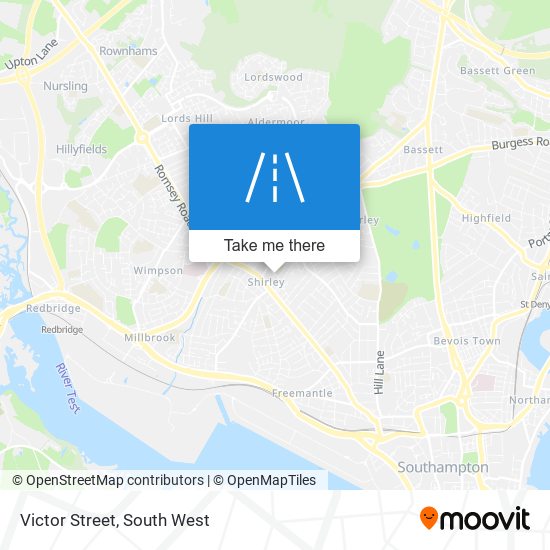 Victor Street map