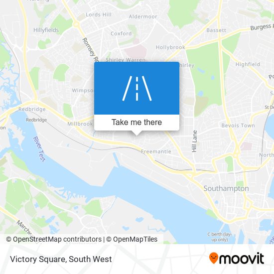 Victory Square map