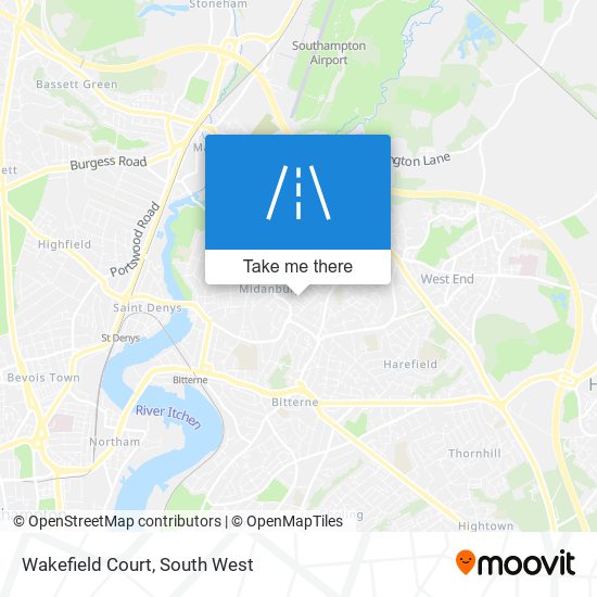Wakefield Court map