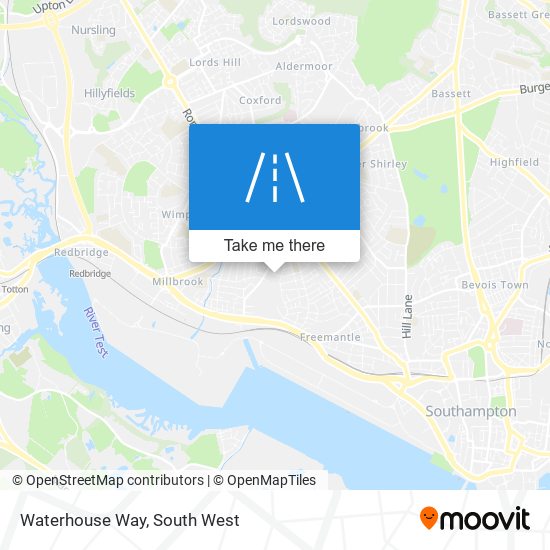 Waterhouse Way map