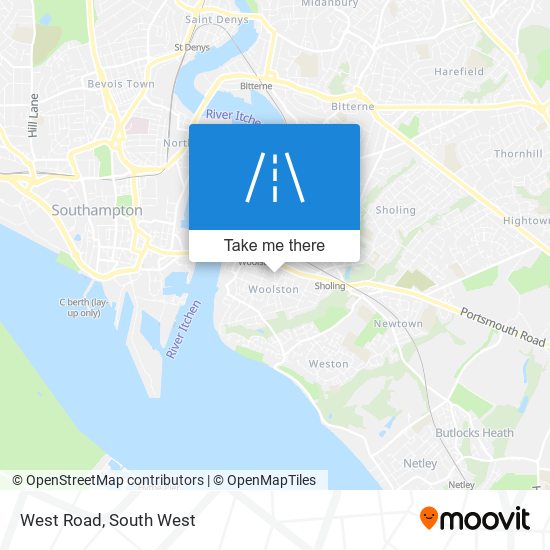 West Road map