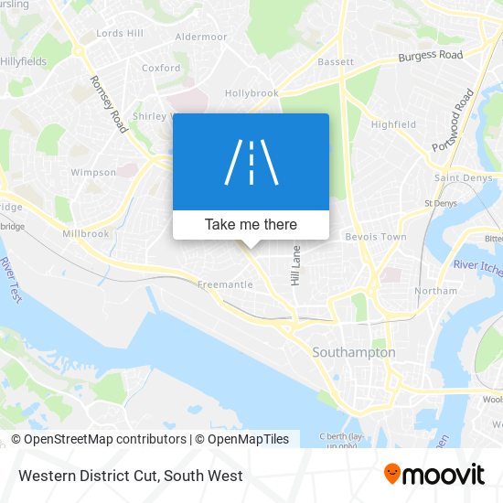 Western District Cut map