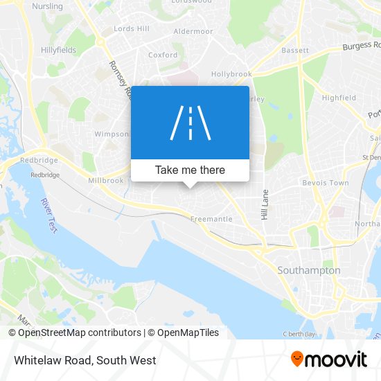 Whitelaw Road map
