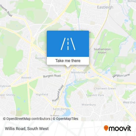 Willis Road map