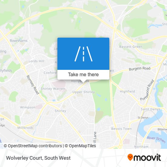 Wolverley Court map