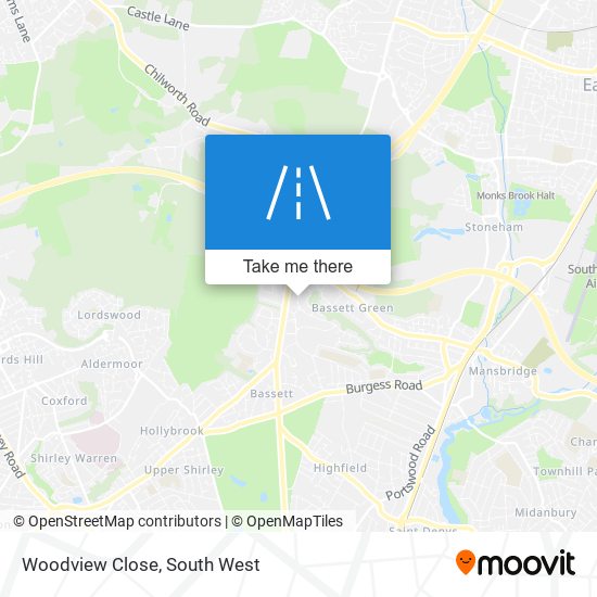 Woodview Close map