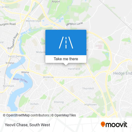 Yeovil Chase map