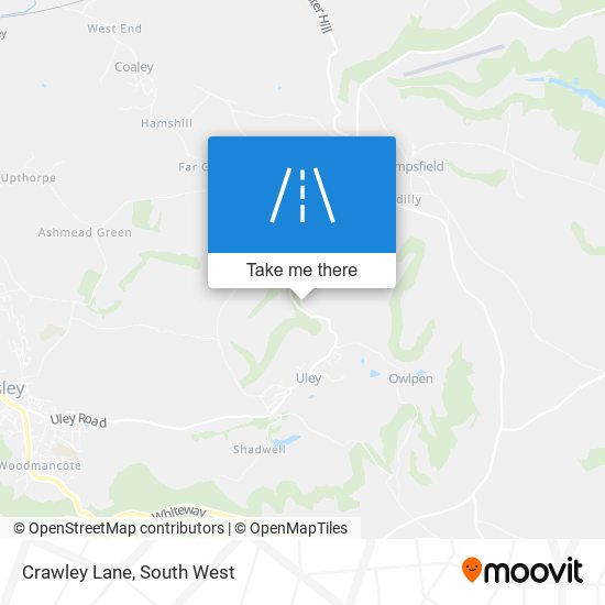 Crawley Lane map