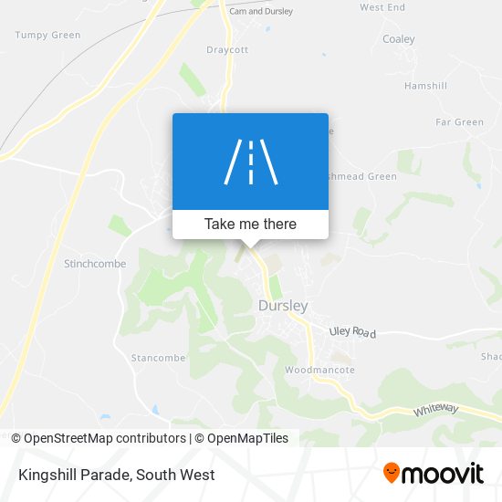 Kingshill Parade map