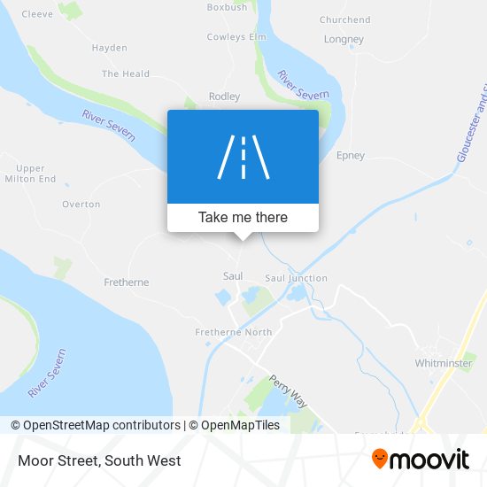 Moor Street map