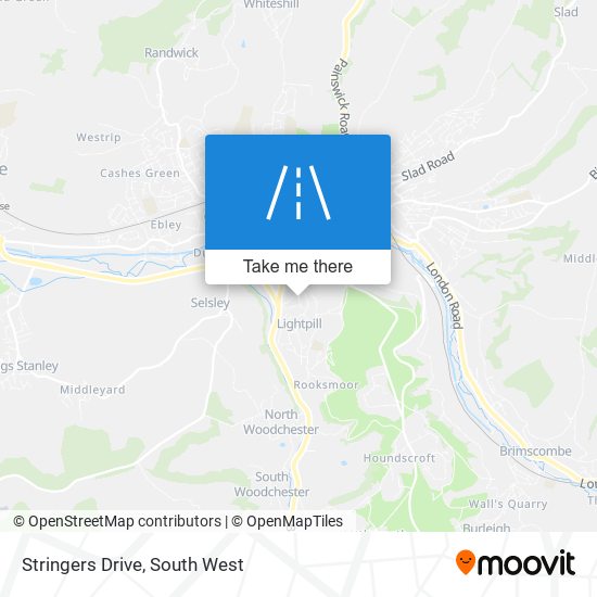 Stringers Drive map