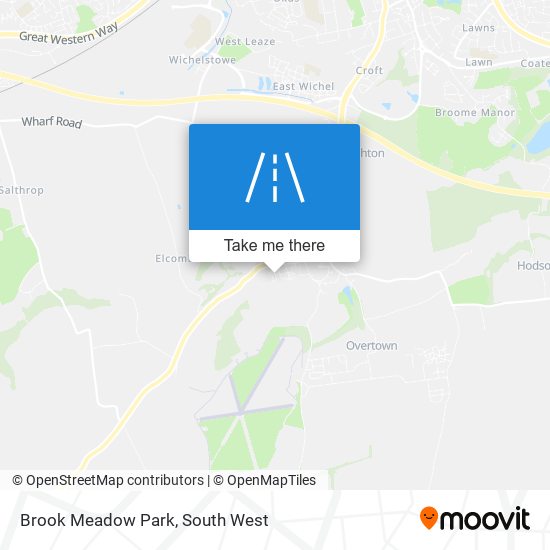 Brook Meadow Park map