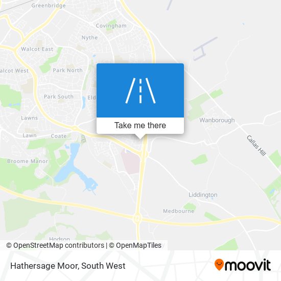 Hathersage Moor map