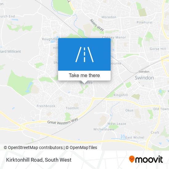 Kirktonhill Road map